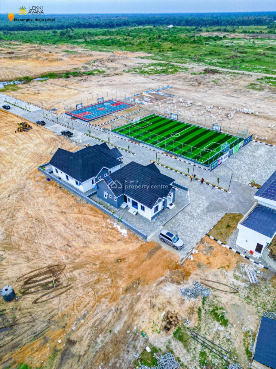 4 Bedroom Bungalow a Resort with a Swimming Po,12month Payment Plans, Idera Scheme, Eleko, Ibeju Lekki, Lagos, Detached Bungalow for Sale