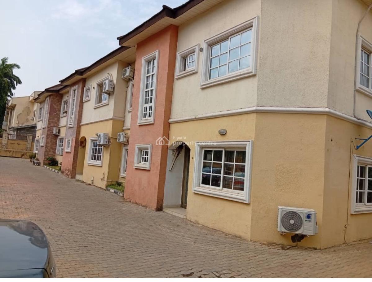 Furnished 4 Bedroom Terrace with Bq, Denis Osadebe Street, Zone a Legislative Quarters, Apo, Abuja, Terraced Duplex for Rent