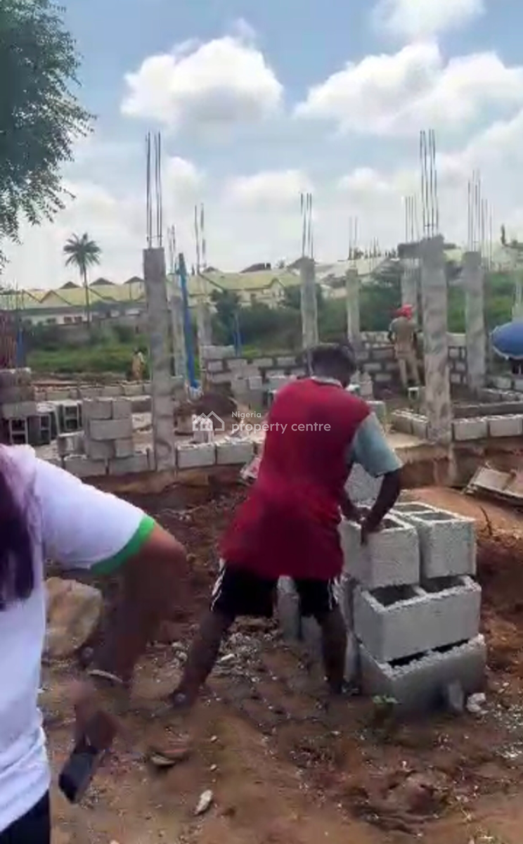 Luxury 3 Bedrooms Terraced Duplex + Bq with Excellent Facilities, Vale City View Estate, Dakwo, Abuja, Terraced Duplex for Sale