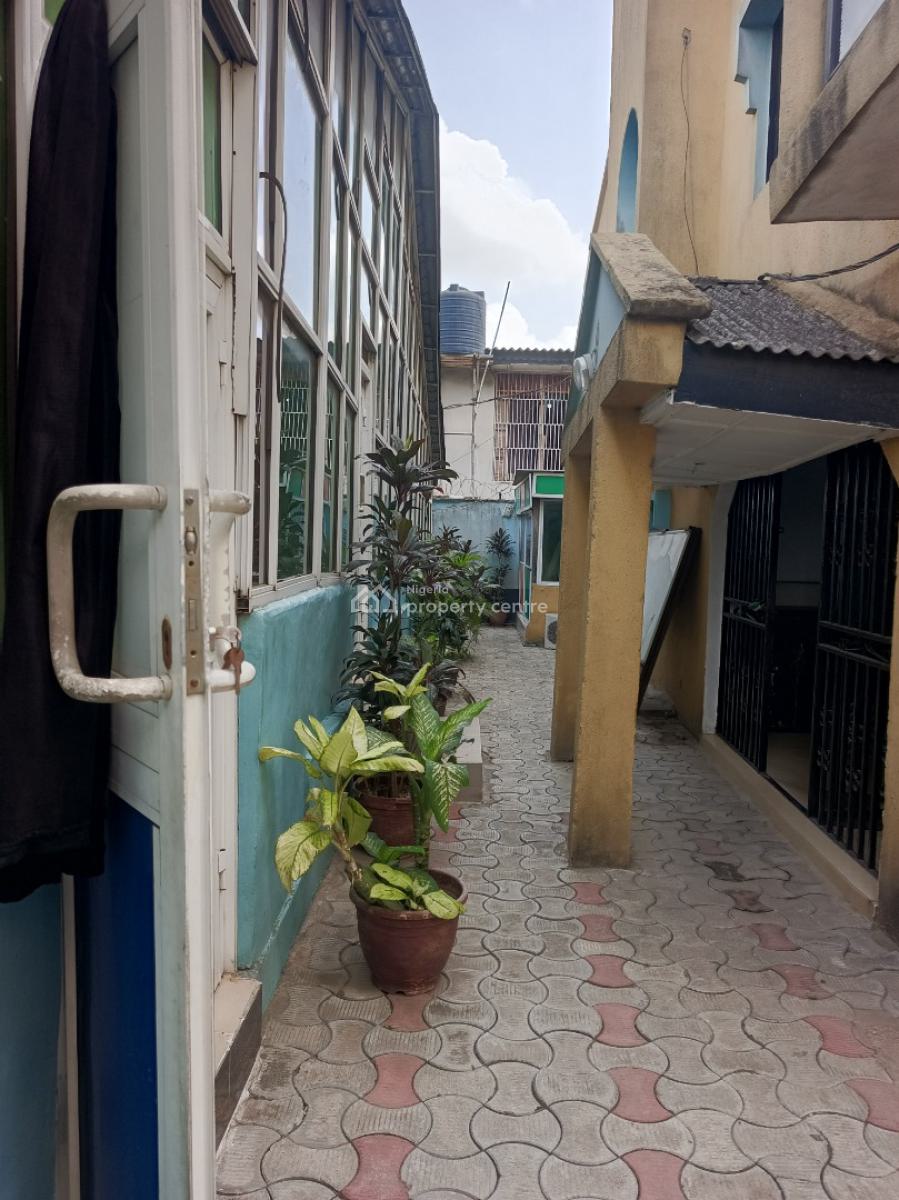 a Commercial Property with a Duplex and a Setback German Floor 6 Flats, Ogba, Ikeja, Lagos, Plaza / Complex / Mall for Sale