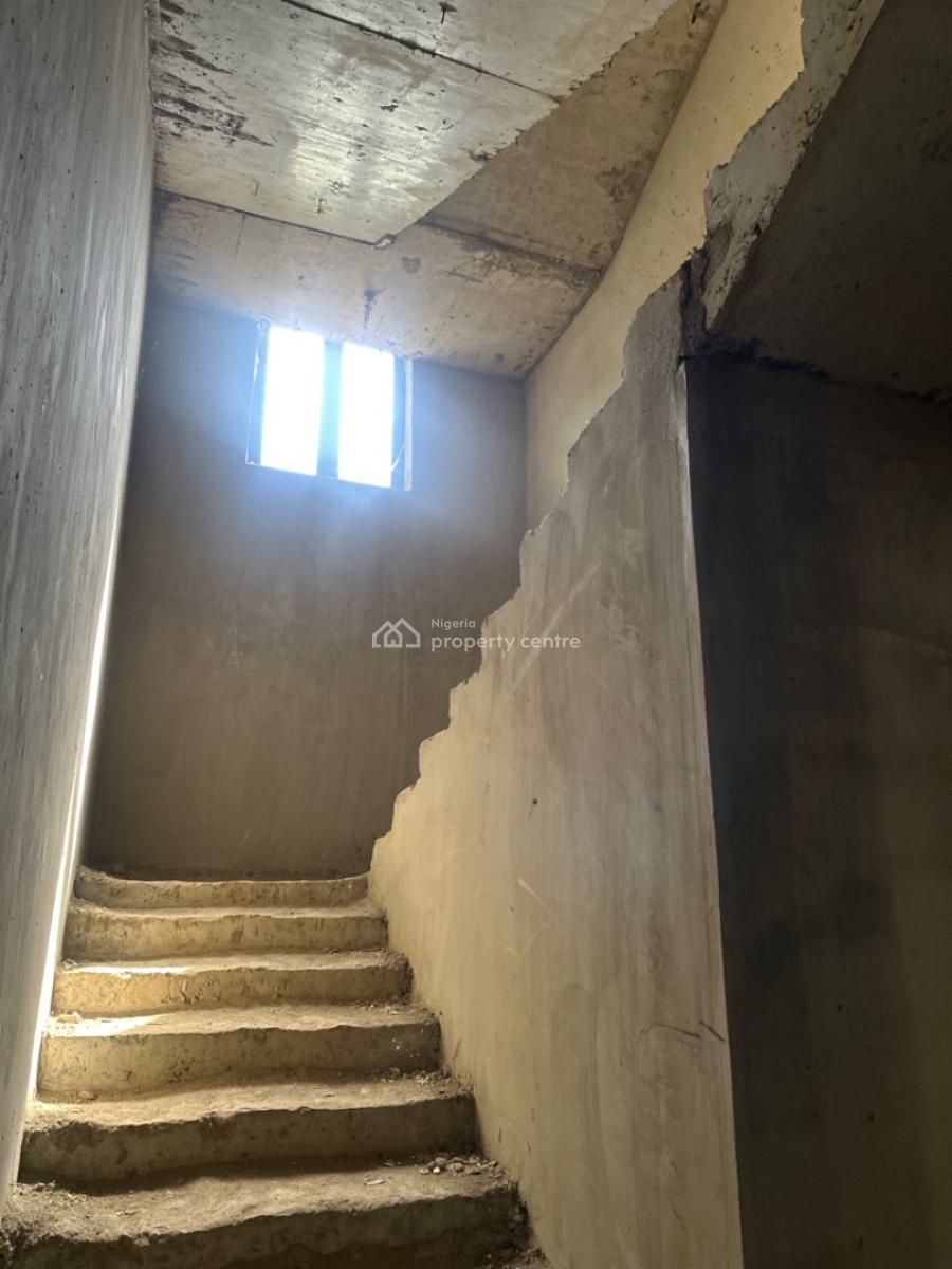 5 Bedroom Fully Detached Duplex +bq (advanced Carcass), Life Camp, Abuja, House for Sale