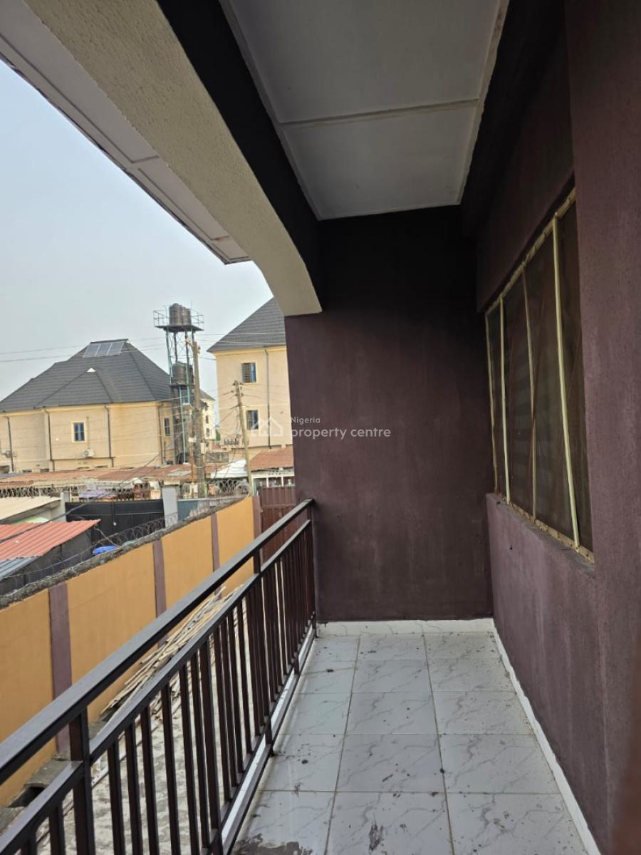 Freshly Renovated Spacious 3 Bedroom Flat (upstairs Or Downstairs), Canal Avenue, Canal Estate, Okota, Isolo, Lagos, Flat / Apartment for Rent
