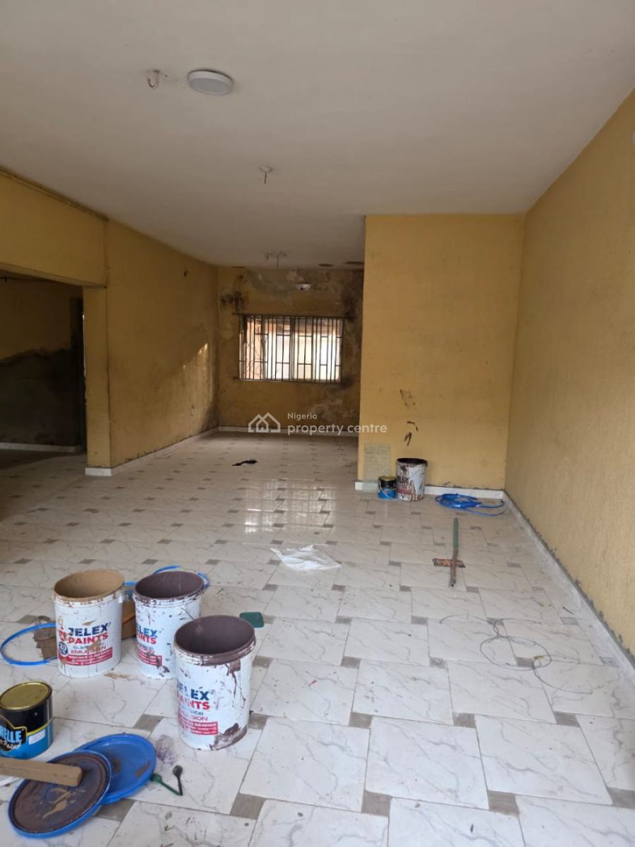 Freshly Renovated Spacious 3 Bedroom Flat (upstairs Or Downstairs), Canal Avenue, Canal Estate, Okota, Isolo, Lagos, Flat / Apartment for Rent