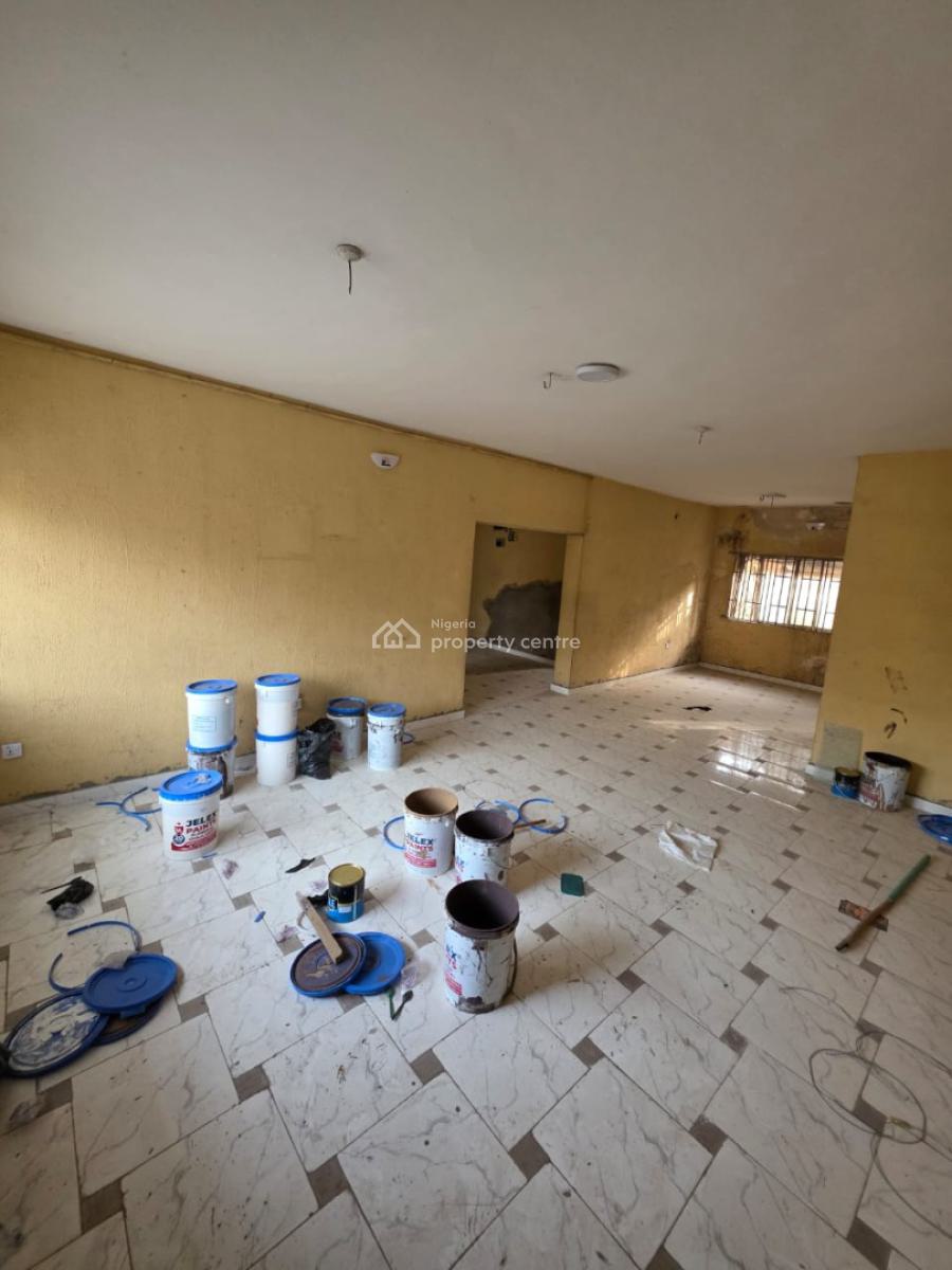 Freshly Renovated Spacious 3 Bedroom Flat (upstairs Or Downstairs), Canal Avenue, Canal Estate, Okota, Isolo, Lagos, Flat / Apartment for Rent