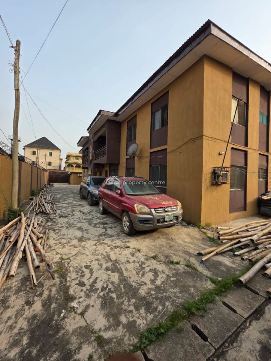 Freshly Renovated Spacious 3 Bedroom Flat (upstairs Or Downstairs), Canal Avenue, Canal Estate, Okota, Isolo, Lagos, Flat / Apartment for Rent