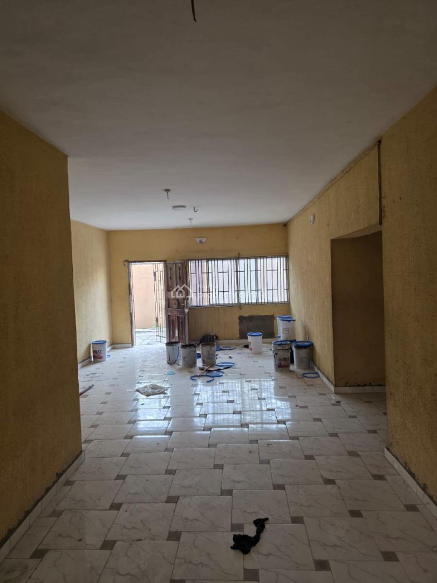 Freshly Renovated Spacious 3 Bedroom Flat (upstairs Or Downstairs), Canal Avenue, Canal Estate, Okota, Isolo, Lagos, Flat / Apartment for Rent