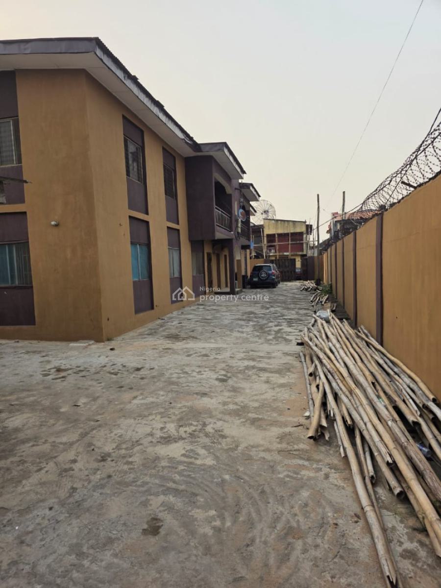 Freshly Renovated Spacious 3 Bedroom Flat (upstairs Or Downstairs), Canal Avenue, Canal Estate, Okota, Isolo, Lagos, Flat / Apartment for Rent