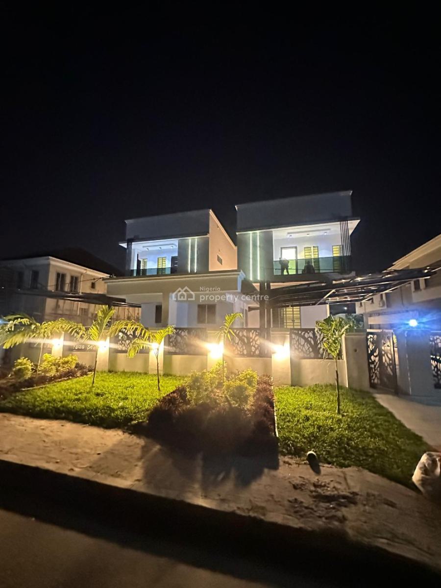 Luxury 5 Bedroom with Boys Quarter, Royal Garden Estate, Sangotedo, Ajah, Lagos, Semi-detached Duplex for Sale
