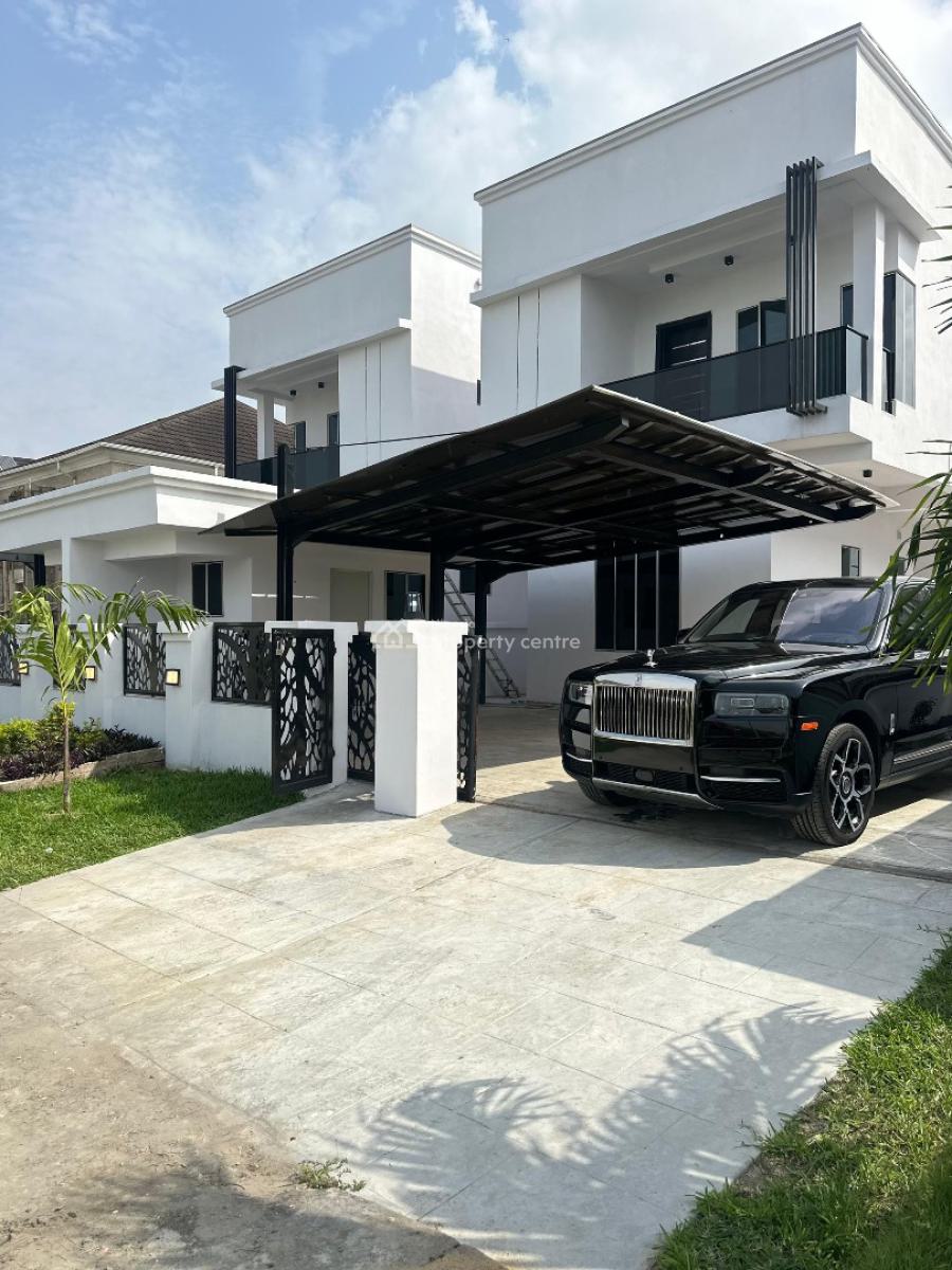 Luxury 5 Bedroom with Boys Quarter, Royal Garden Estate, Sangotedo, Ajah, Lagos, Semi-detached Duplex for Sale