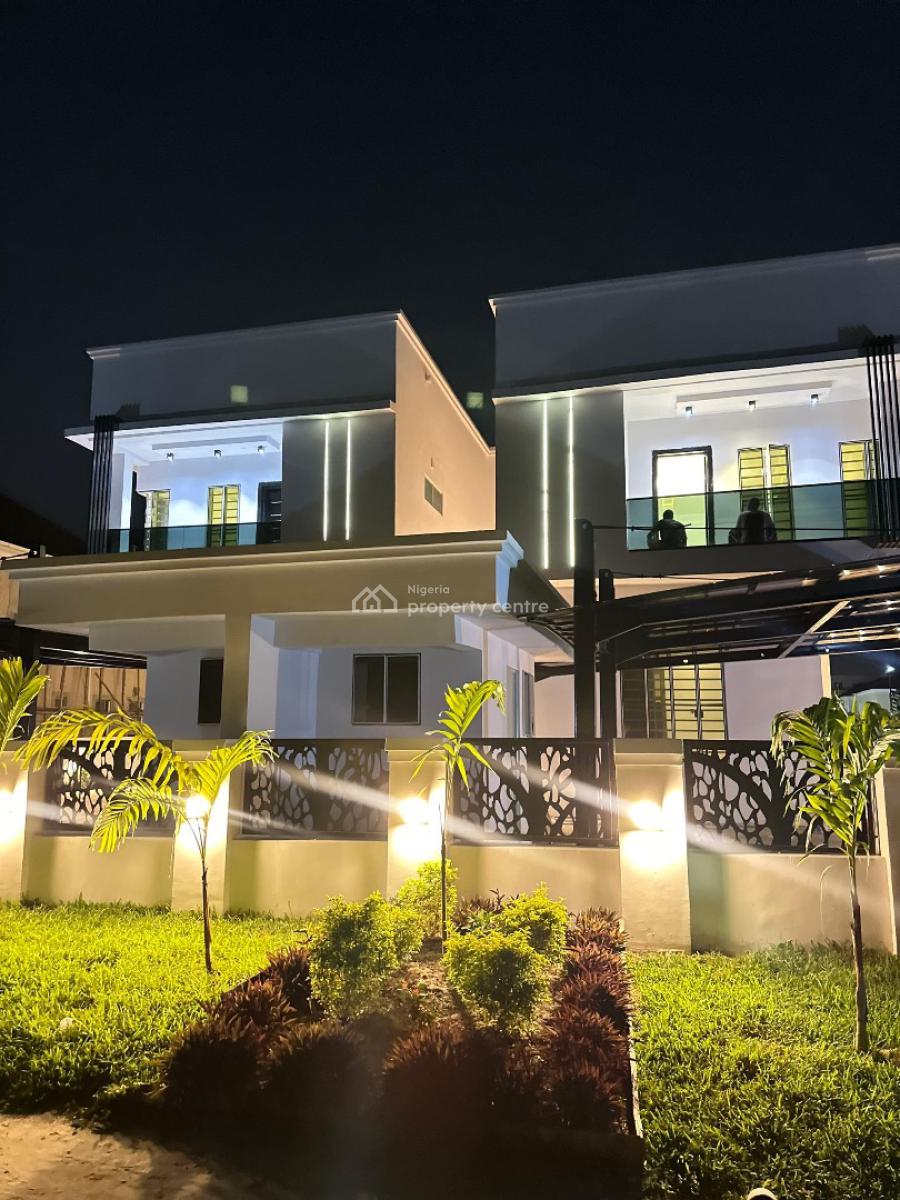 Luxury 5 Bedroom with Boys Quarter, Royal Garden Estate, Sangotedo, Ajah, Lagos, Semi-detached Duplex for Sale