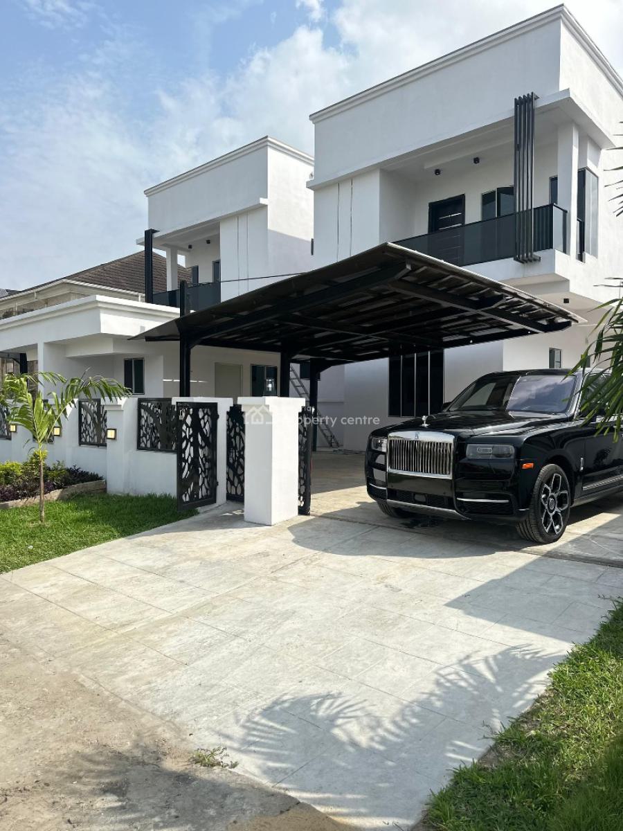 Luxury 5 Bedroom with Boys Quarter, Royal Garden Estate, Sangotedo, Ajah, Lagos, Semi-detached Duplex for Sale