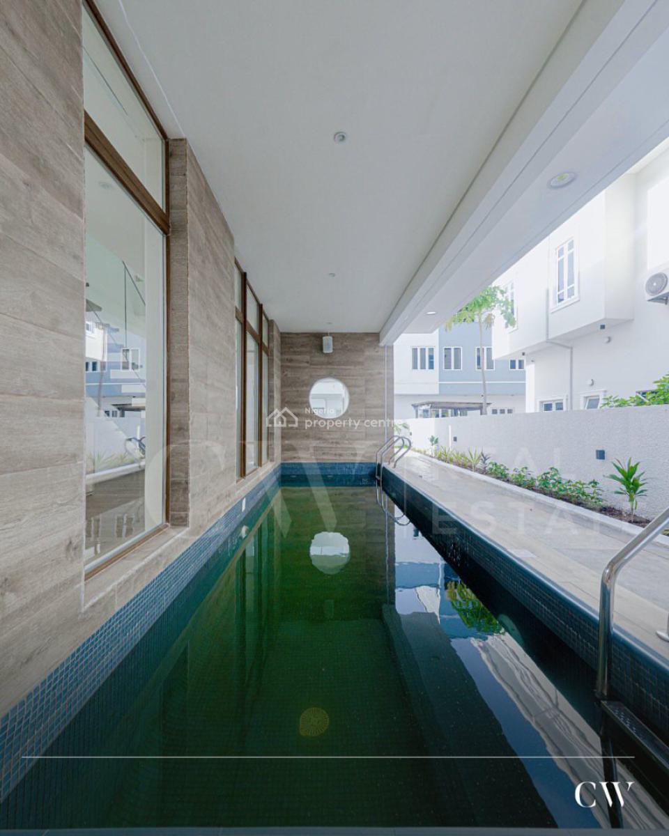 Contemporary 4 Bedrooms Fully Detached + Bq, Lekki, Lagos, Detached Duplex for Sale