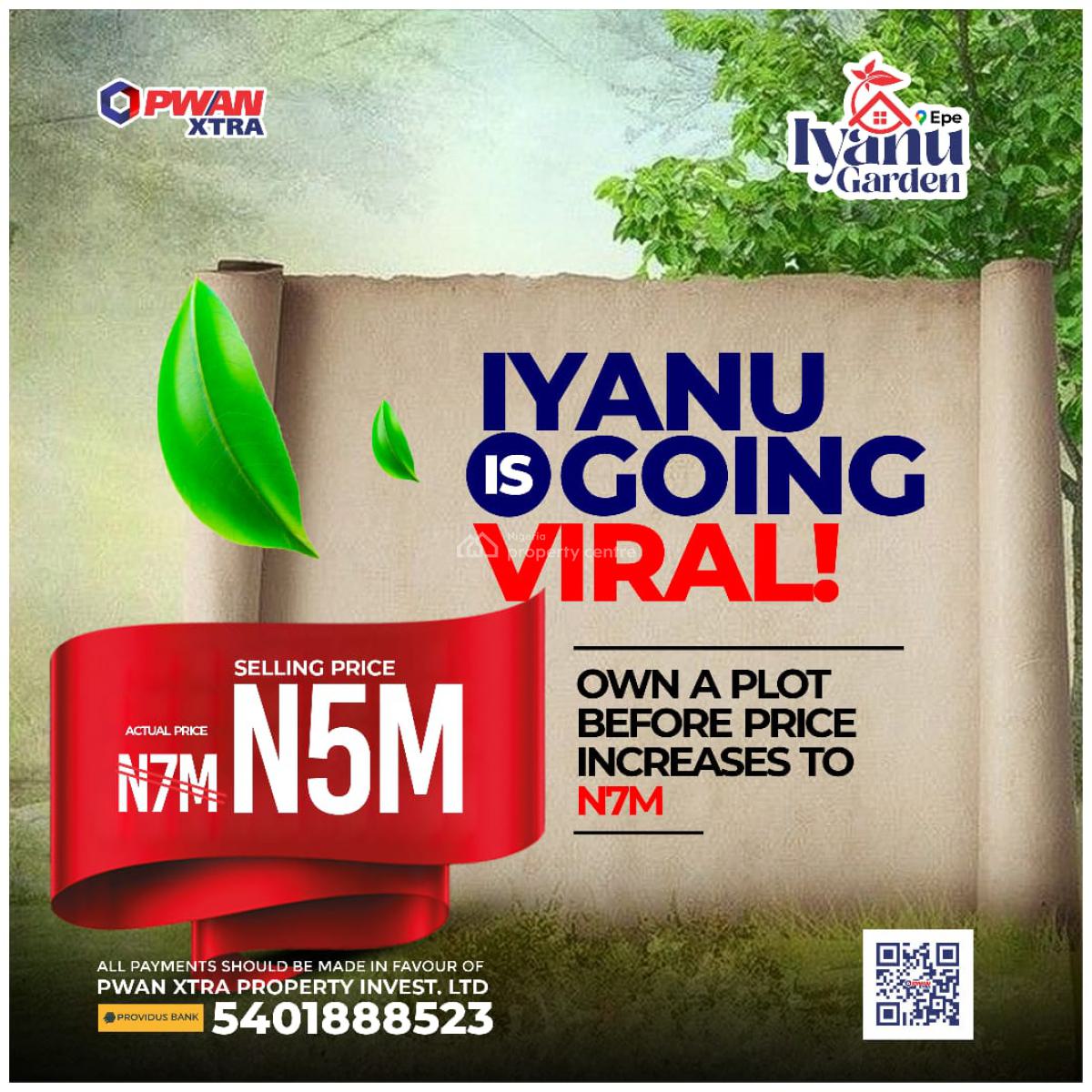 a Strategic Land You Would Not Want to Miss, Iyanu Garden Estate, Epe, Lagos, Land for Sale