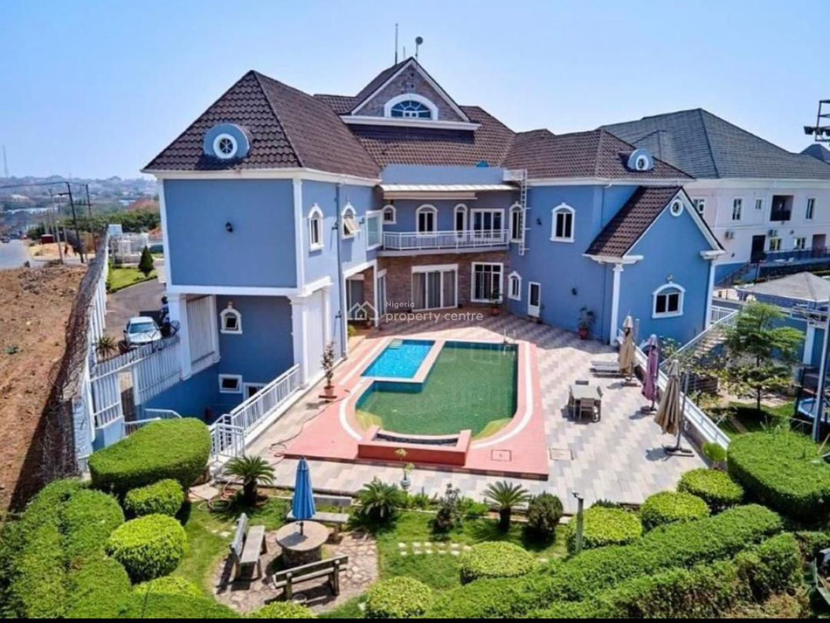 Luxurious 18-bedroom Mansion, Guzape Main, Guzape District, Abuja, Detached Duplex for Sale