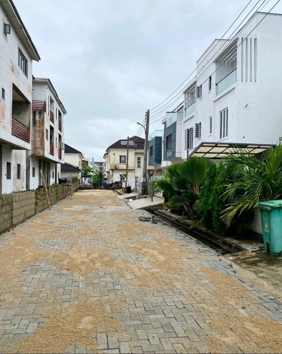Luxury 5 Bedroom Semi-detached House with Bq and 10 Kva Solar System, Ocean Bay Estate, Orchid Road, Chevron, Lekki, Lagos, Semi-detached Duplex for Sale
