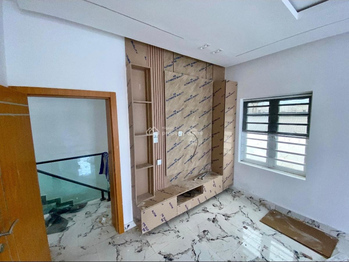 Luxury 5 Bedroom Semi-detached House with Bq and 10 Kva Solar System, Ocean Bay Estate, Orchid Road, Chevron, Lekki, Lagos, Semi-detached Duplex for Sale