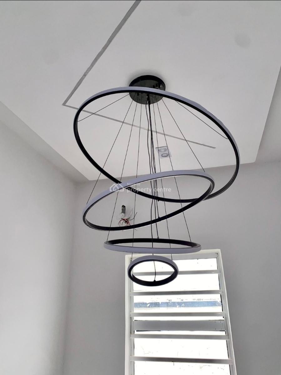 Luxury 5 Bedroom Semi-detached House with Bq and 10 Kva Solar System, Ocean Bay Estate, Orchid Road, Chevron, Lekki, Lagos, Semi-detached Duplex for Sale
