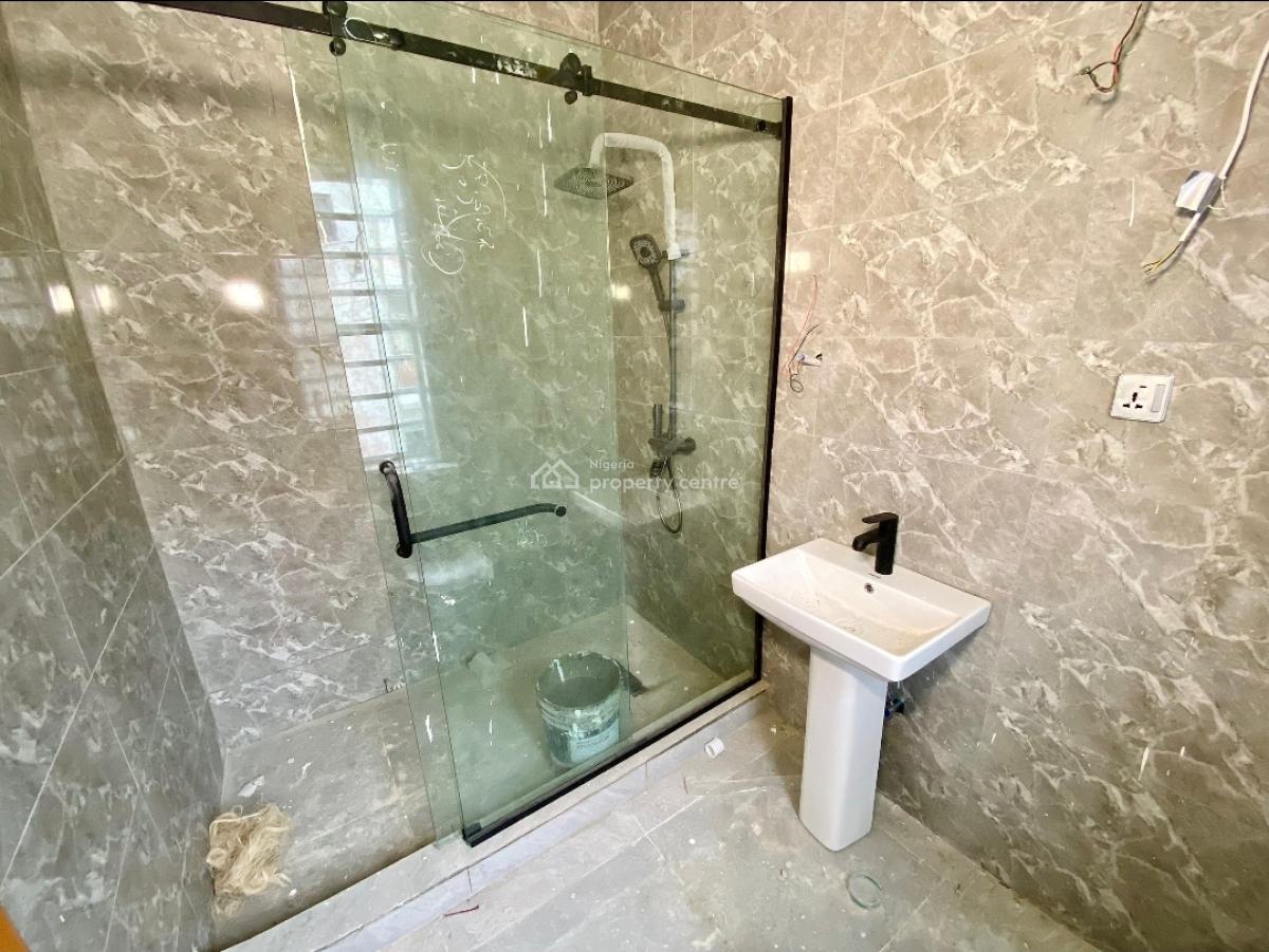 Luxury 5 Bedroom Semi-detached House with Bq and 10 Kva Solar System, Ocean Bay Estate, Orchid Road, Chevron, Lekki, Lagos, Semi-detached Duplex for Sale