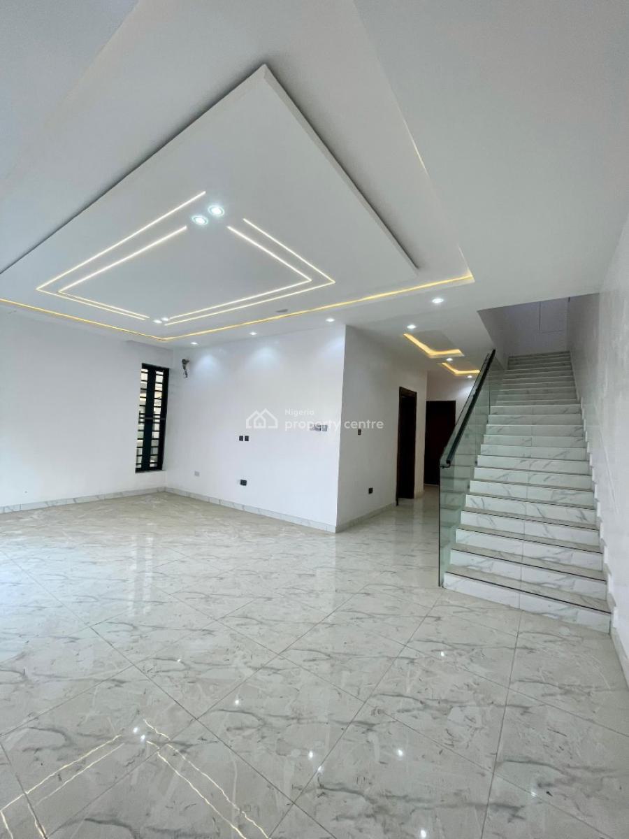 Exceptional 4 Bedroom Terrace Duplex with Bq, Chevron, Lekki, Lagos, Terraced Duplex for Sale