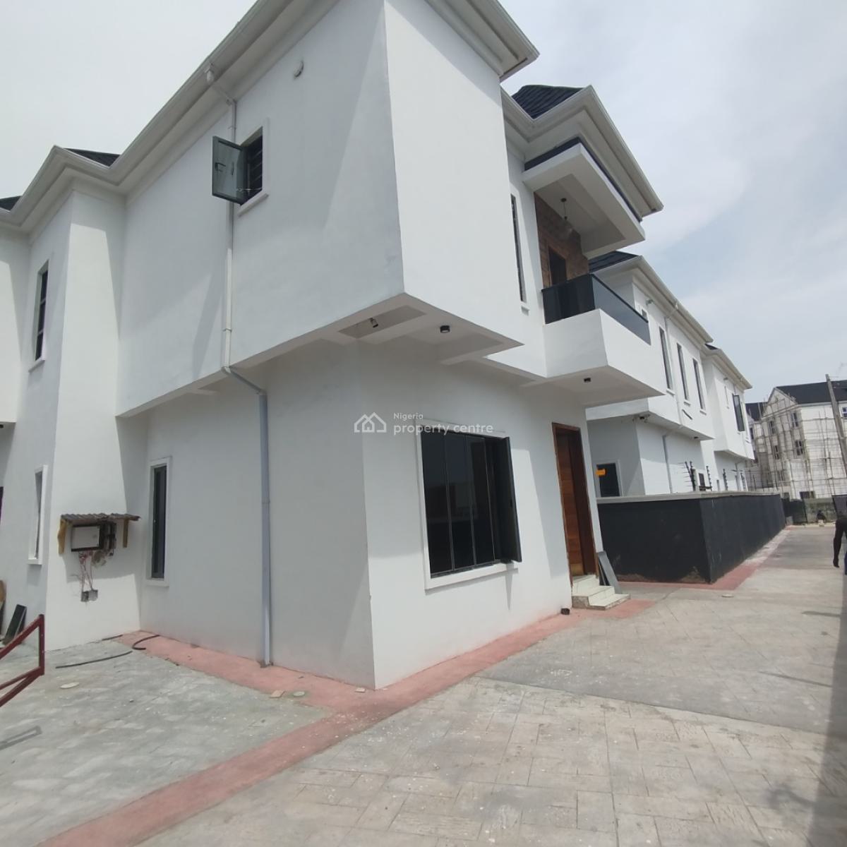 New 4 Bedroom Fully Detached Duplex with Bq and Swimming Pool, Lekki County Road, Ikota, Lekki, Lagos, Detached Duplex for Rent