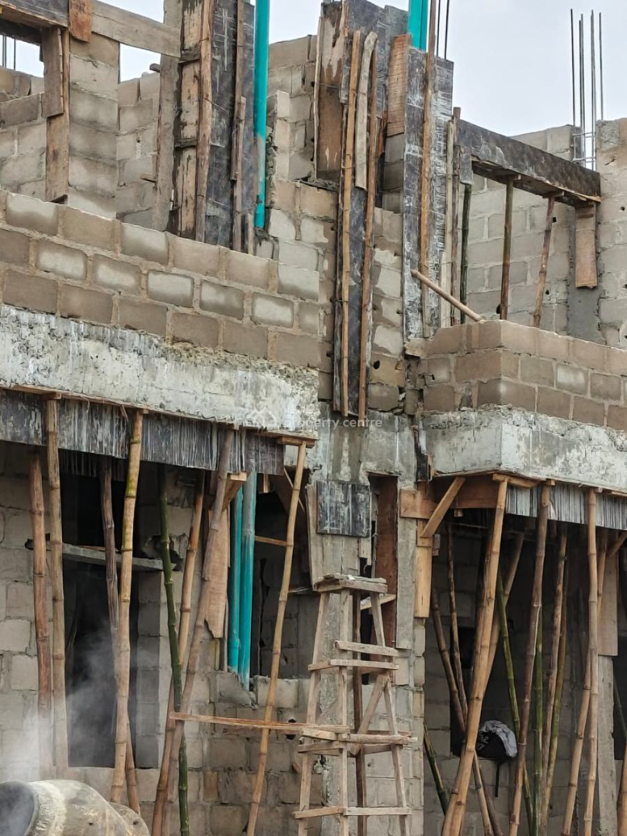 Luxury 3 Bedroom Luxury Flat with Excellent Features, Davids Grace Court Atlantic Nominee Estate, Sangotedo, Ajah, Lagos, Terraced Duplex for Sale