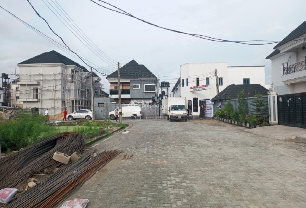 Luxury 3 Bedroom Luxury Flat with Excellent Features, Davids Grace Court Atlantic Nominee Estate, Sangotedo, Ajah, Lagos, Terraced Duplex for Sale