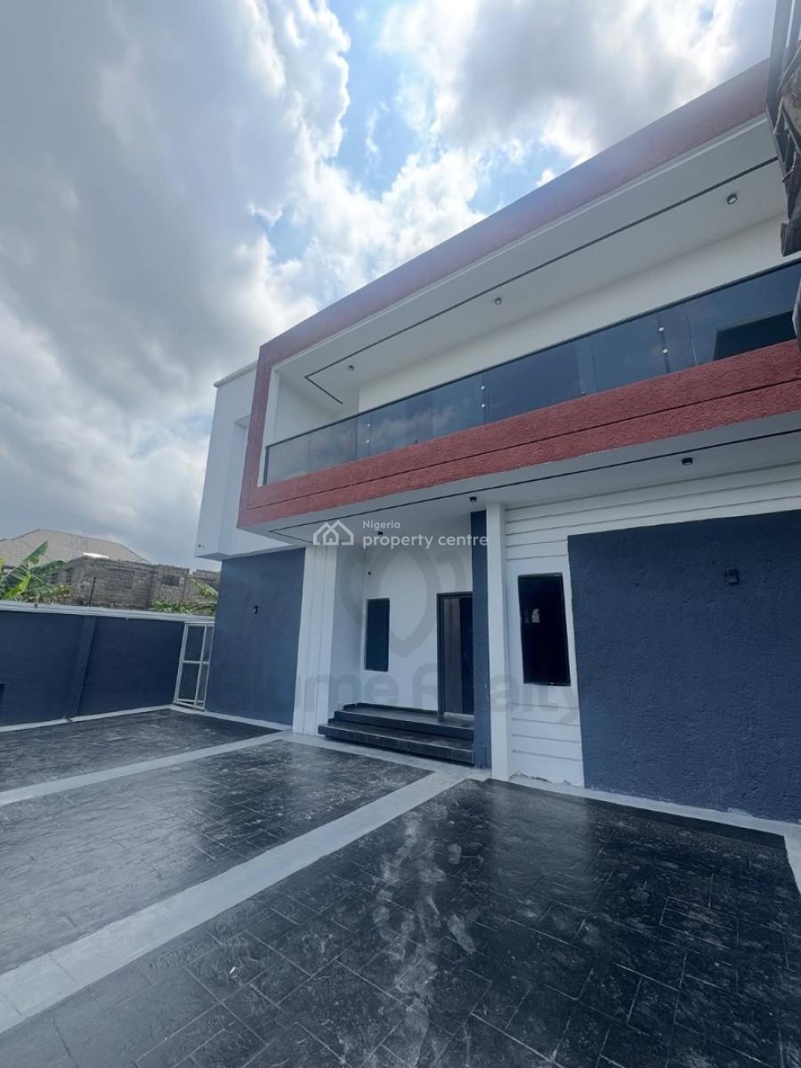 Contemporary 5 Bedroom Duplex with Alexa, Pool, Patio, Cinema, New Road, Adageorge, Port Harcourt, Rivers, Detached Duplex for Sale