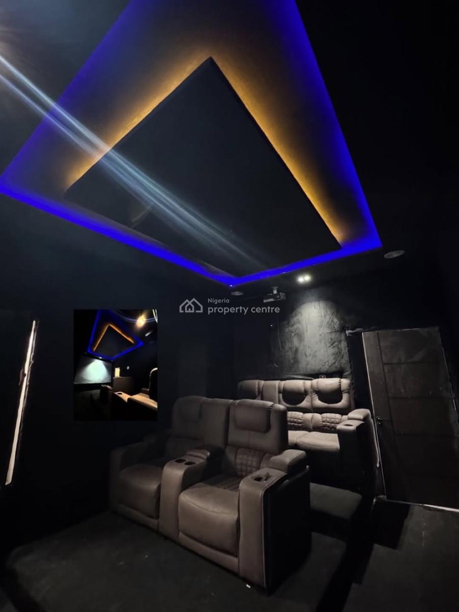 Contemporary 5 Bedroom Duplex with Alexa, Pool, Patio, Cinema, New Road, Adageorge, Port Harcourt, Rivers, Detached Duplex for Sale