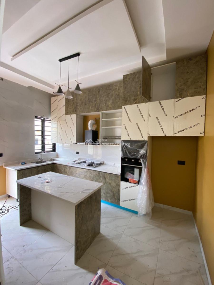 Stunning  Baked 4 Bedroom Semi-detached Duplex with Bq, Sangotedo, Ajah, Lagos, Semi-detached Duplex for Sale