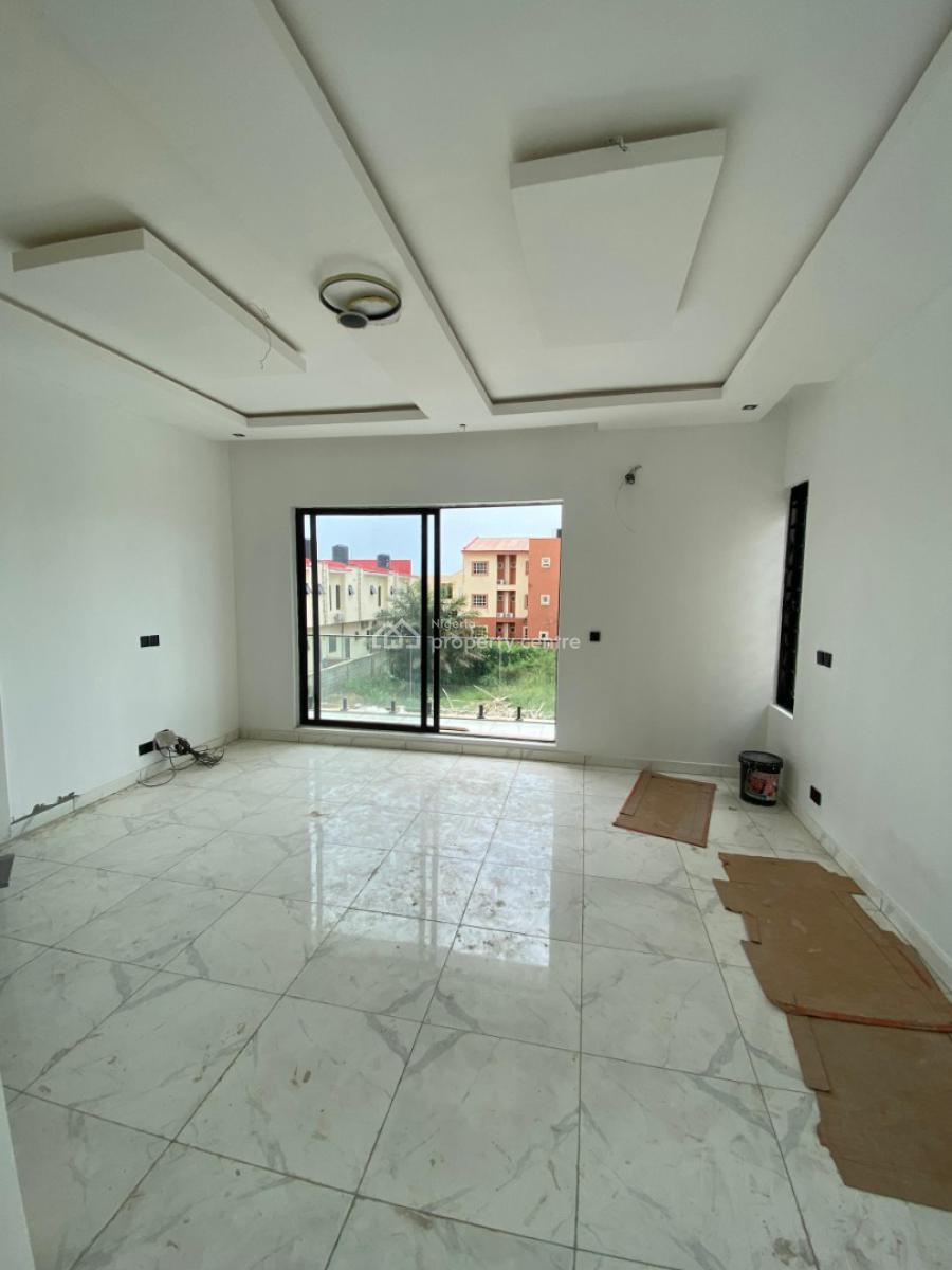 Stunning  Baked 4 Bedroom Semi-detached Duplex with Bq, Sangotedo, Ajah, Lagos, Semi-detached Duplex for Sale