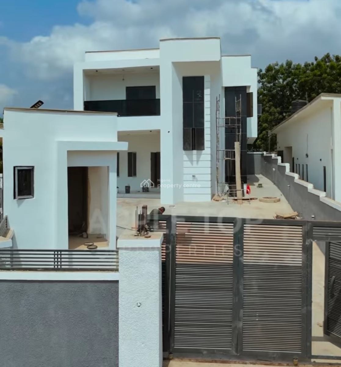 Newly Built 4-bedroom Duplex with Security House and One Room Bq, Thinkers Corner, Enugu, Enugu, Detached Duplex for Sale