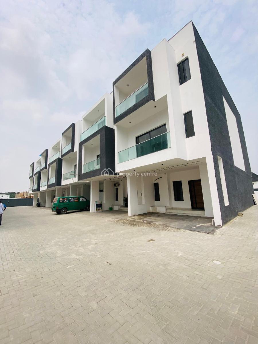 4 Bedroom Terraced Duplex with Pool and Bq, Orchid, Lekki, Lagos, Terraced Duplex for Sale
