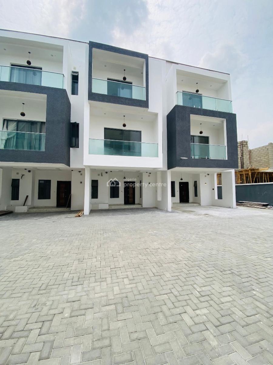 4 Bedroom Terraced Duplex with Pool and Bq, Orchid, Lekki, Lagos, Terraced Duplex for Sale