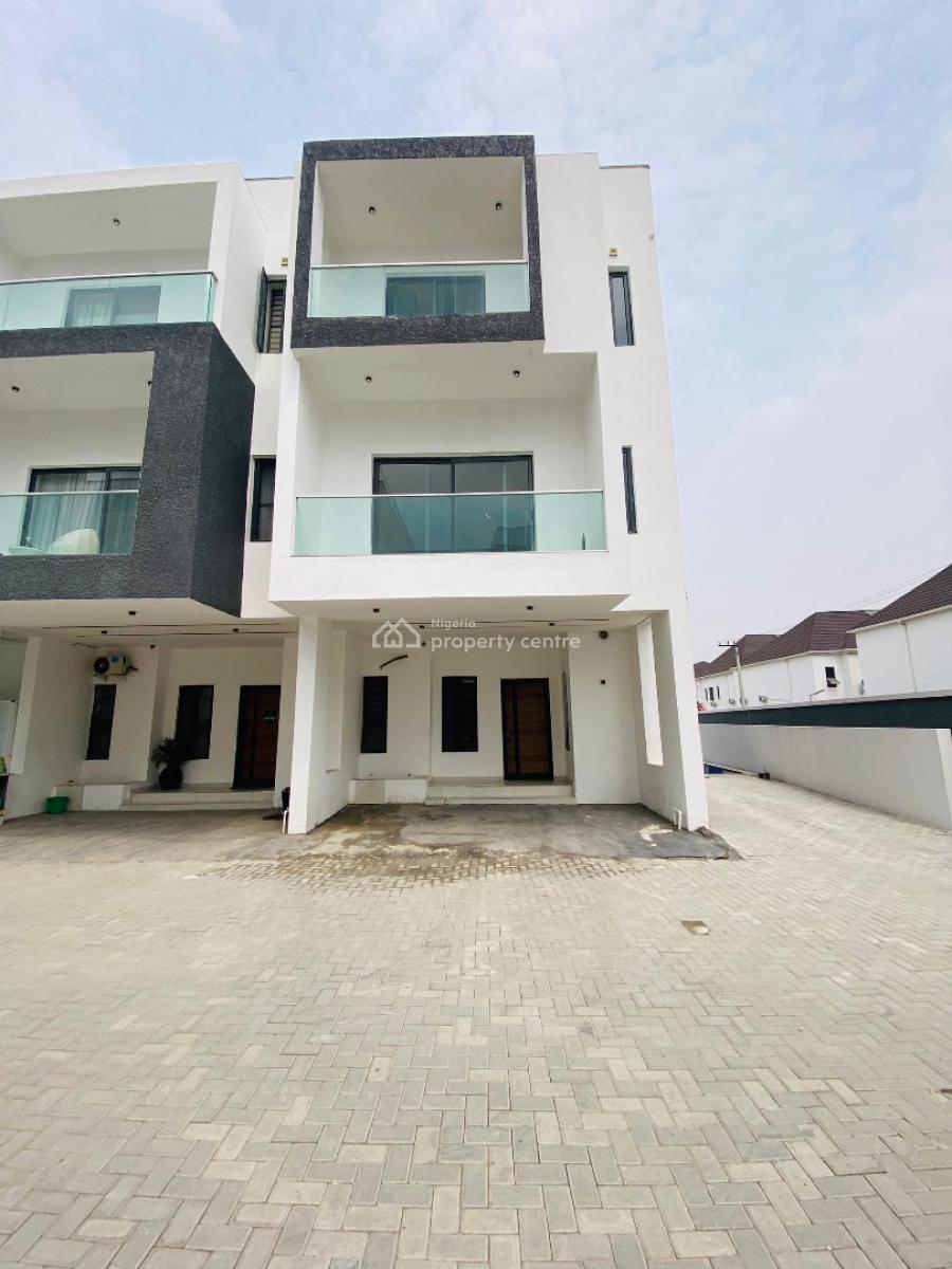 4 Bedroom Terraced Duplex with Pool and Bq, Orchid, Lekki, Lagos, Terraced Duplex for Sale