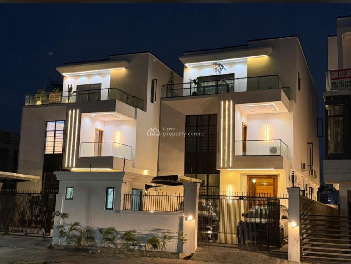 5 Bedroom Detached Duplex with Maids Room, Eleganza, Ajah, Lagos, Detached Duplex for Sale
