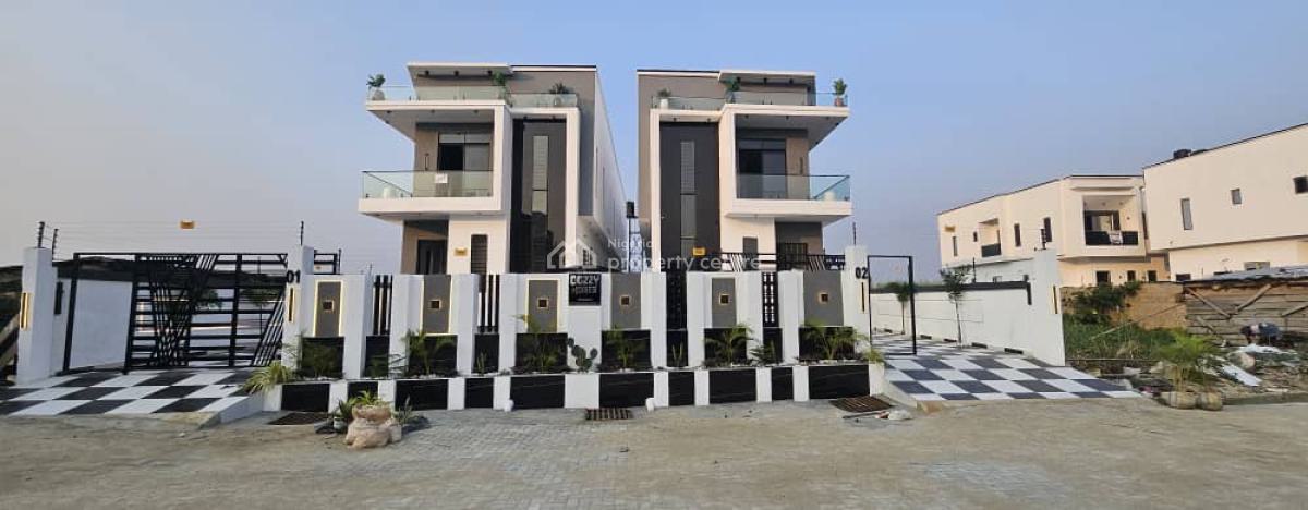 5 Bedroom with a Bq, Lekki Palms City, Ajah, Lagos, Detached Duplex for Sale