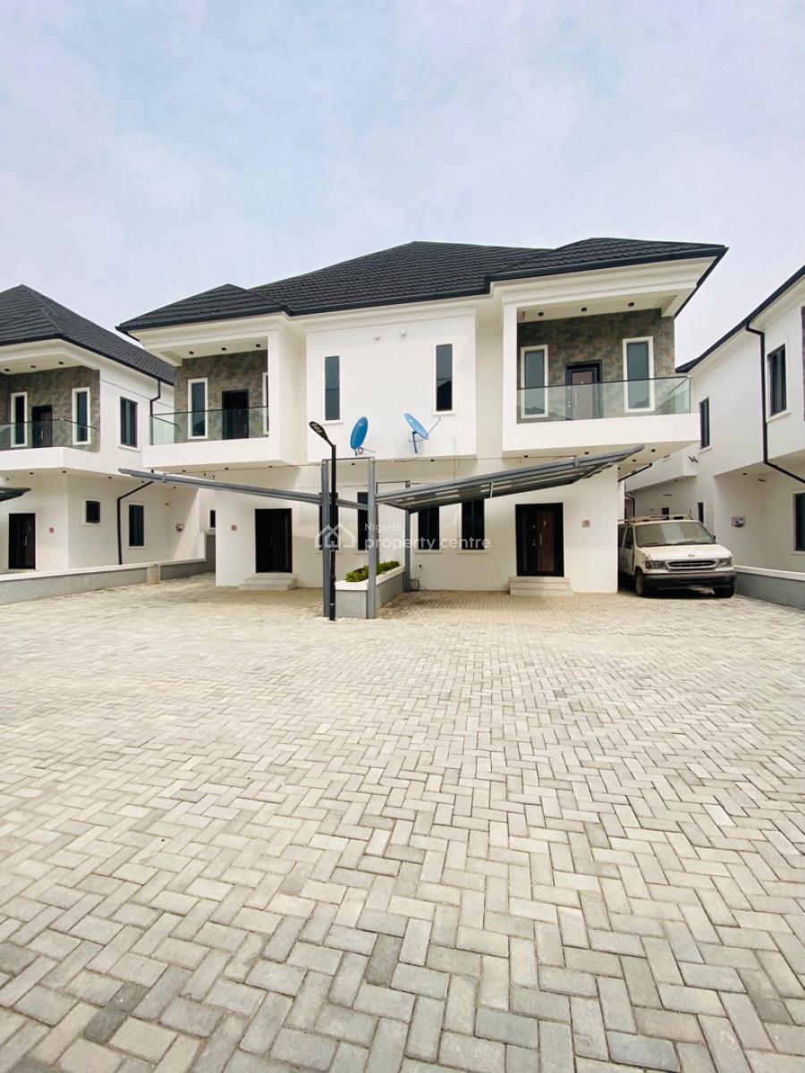 4 Bedroom Semi Detached Duplex with a Room Bq, Orchid, Ikota, Lekki, Lagos, Semi-detached Duplex for Sale