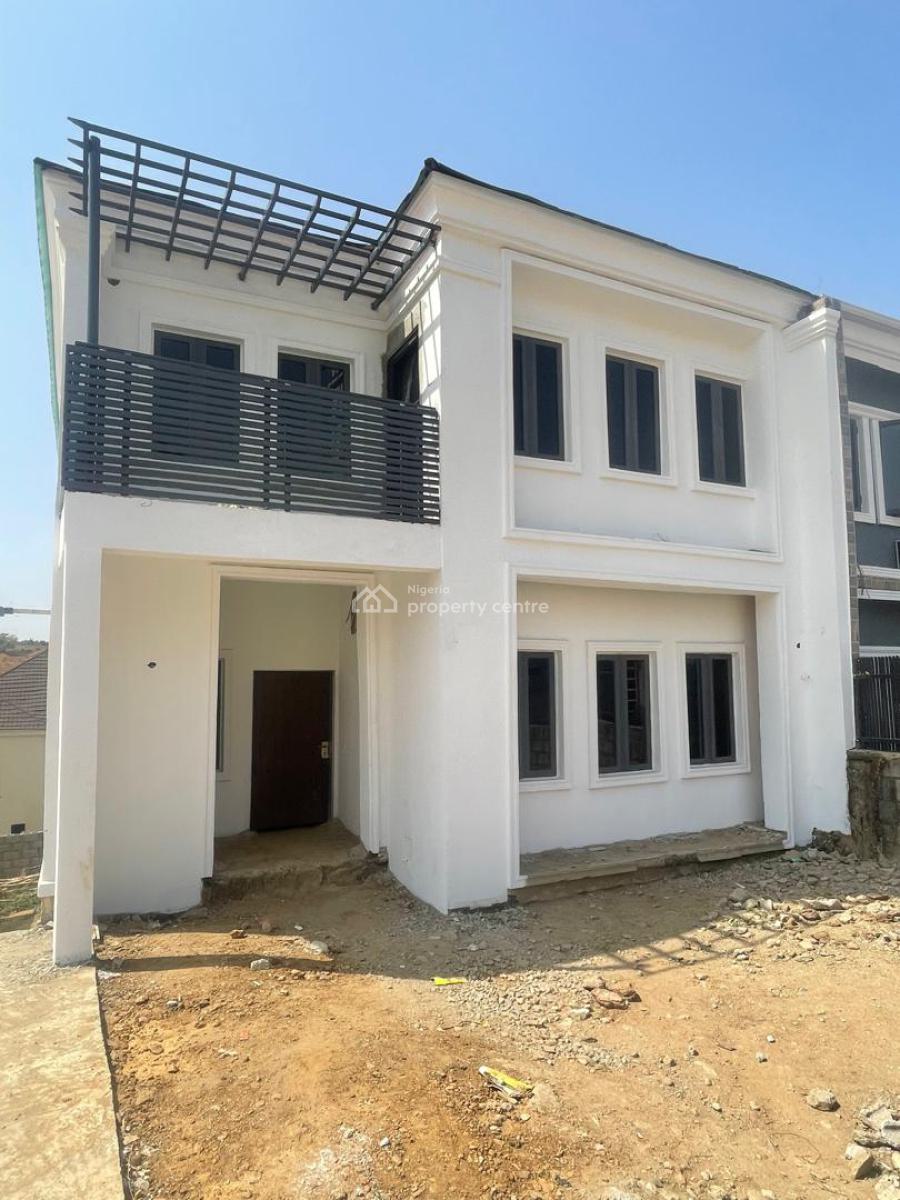 Exquisite 4-bedroom Home  with 2-bedroom Basement, Naf Valley Estate, Asokoro District, Abuja, House for Sale