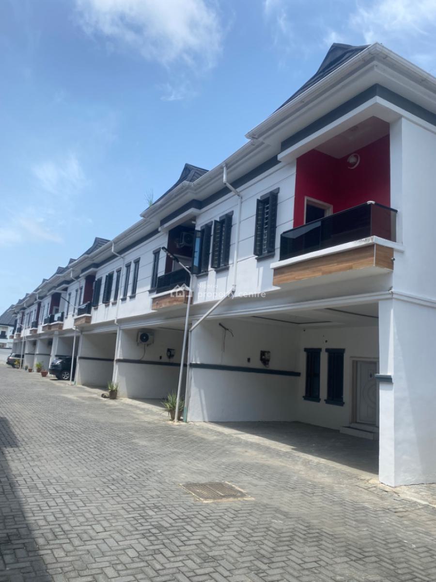 Well Maintained 3 Bedroom Terrace Duplex, Conservation Road, Lekki Phase 2, Lekki, Lagos, Terraced Duplex for Rent