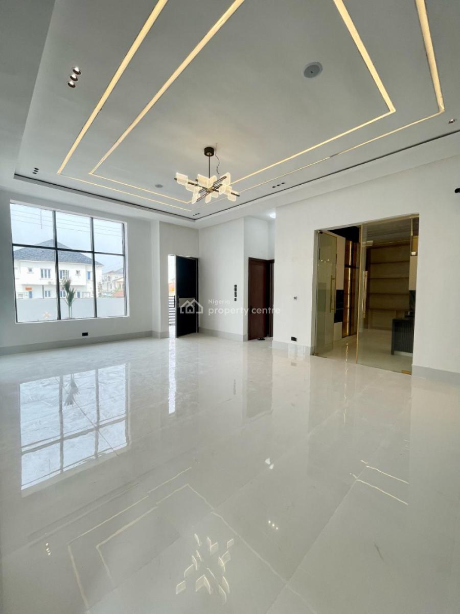 Astonishing Luxury 5 Bedroom Detached Duplex with Swimming Pool and Bq, Secured Estate, Ajah, Lagos, Detached Duplex for Sale