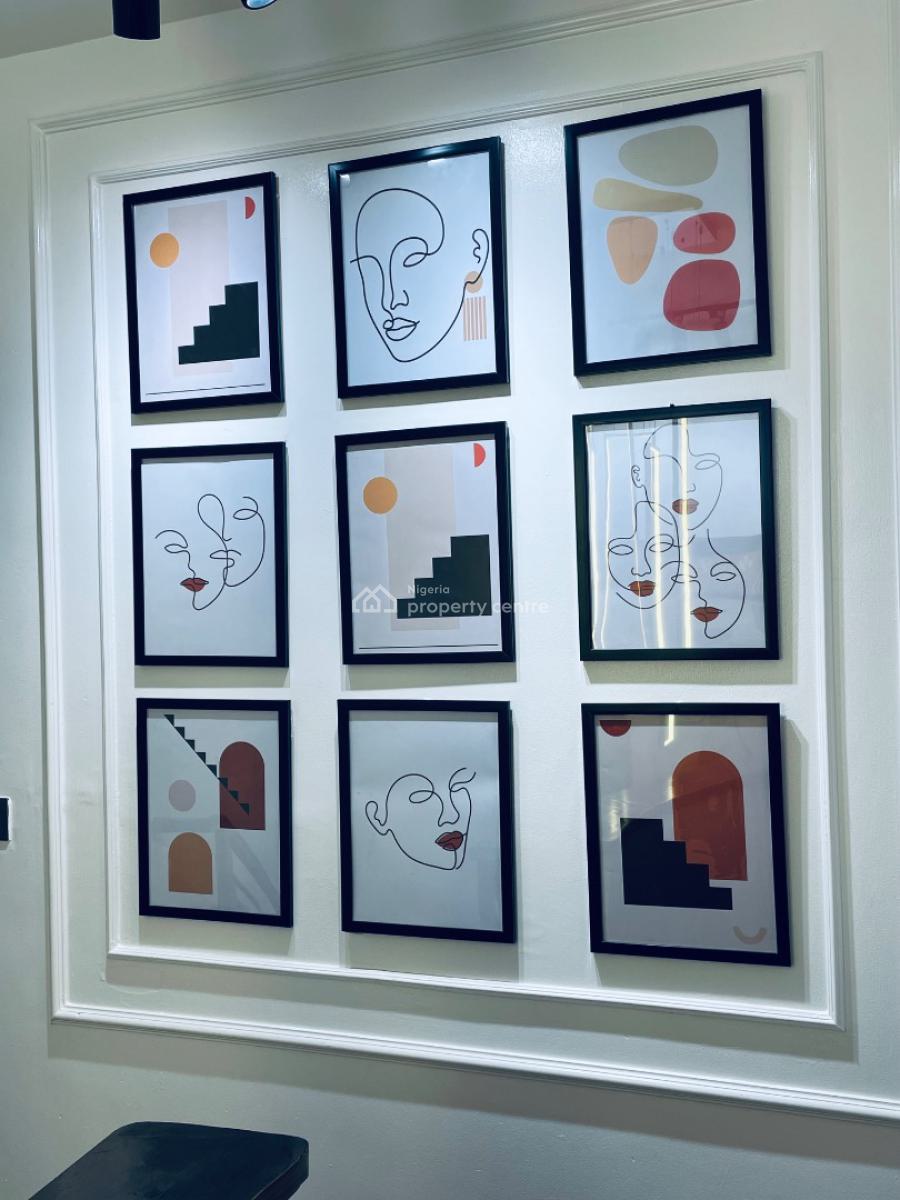 Beautifully Furnished 2 Bedroom Duplex Apartment with Ps5 Game, Richmond Gate Estate 3, Lekki Enclave Estate, Ikate, Lekki, Lagos, Flat / Apartment Short Let