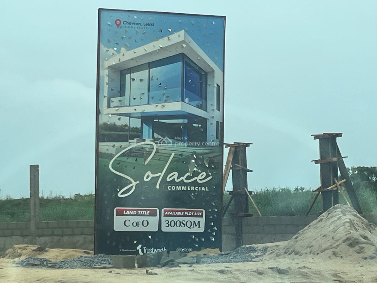Govt. Approved Commercial  Waterfront C of O Title, Solace Commercial ,chevron Water Front Estate, Lekki, Lagos, Mixed-use Land for Sale