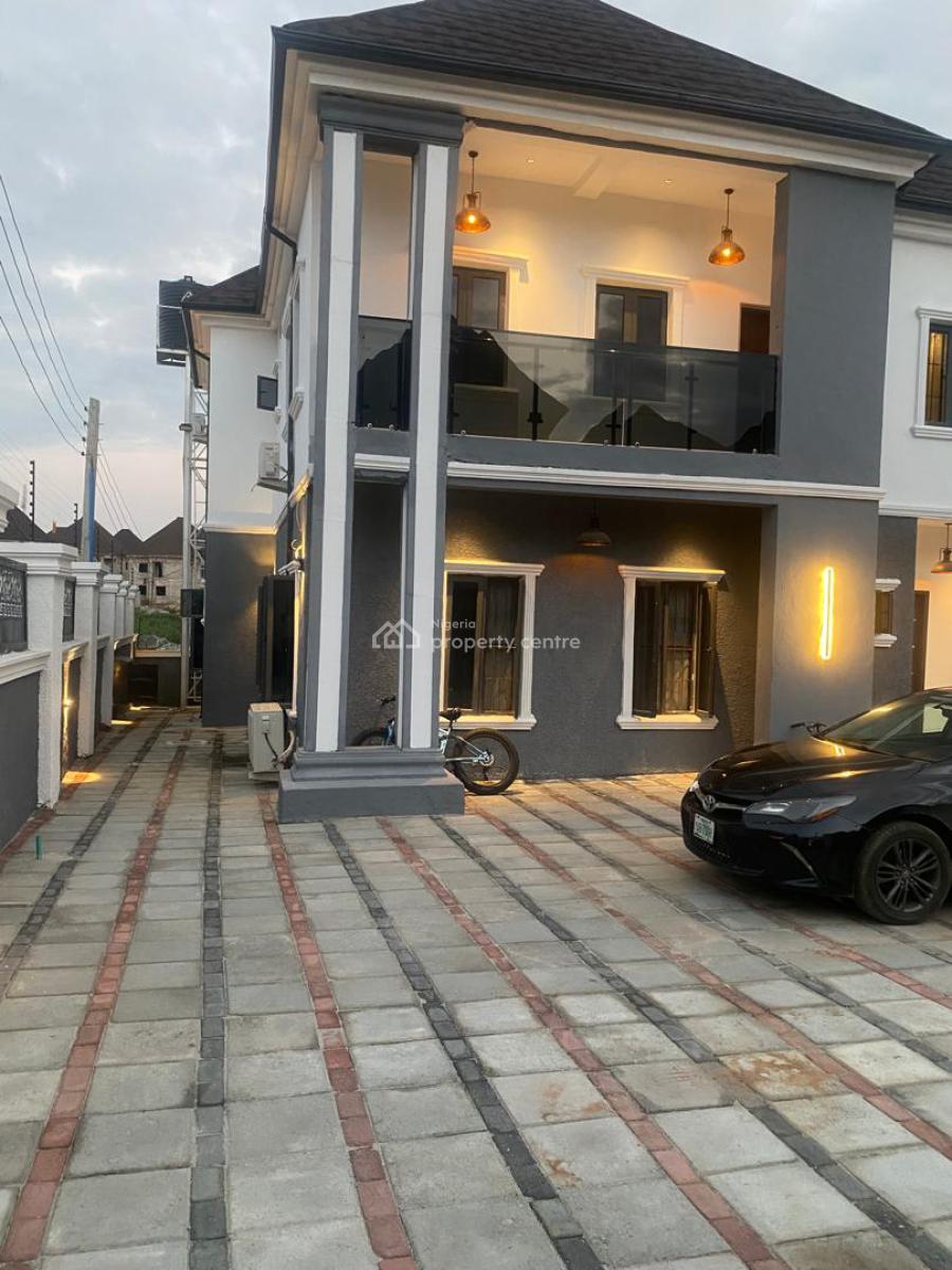 a Luxury Finished 4bedroom Detached Duplex with Massive Compound, Opposite Dunamis Auditorium, Airport Road Lugbe, Lugbe District, Abuja, Detached Duplex for Sale