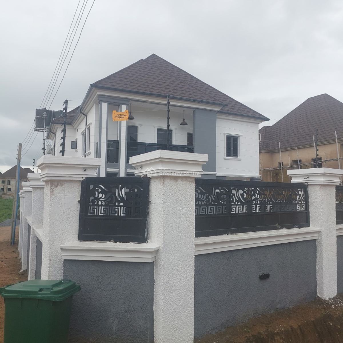 a Luxury Finished 4bedroom Detached Duplex with Massive Compound, Opposite Dunamis Auditorium, Airport Road Lugbe, Lugbe District, Abuja, Detached Duplex for Sale