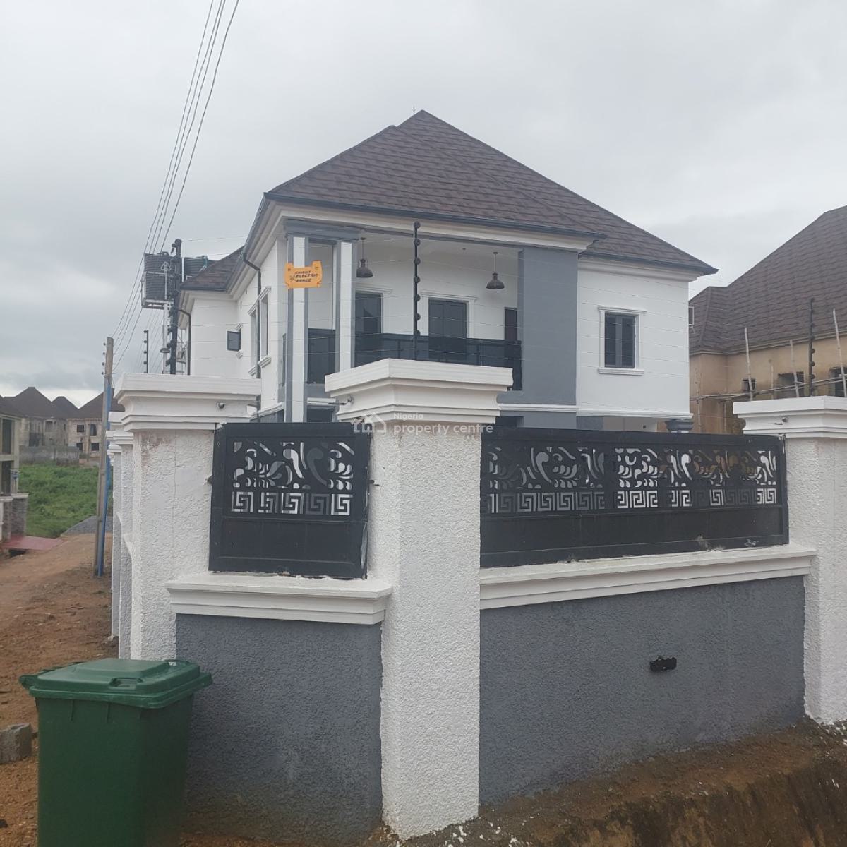 a Luxury Finished 4bedroom Detached Duplex with Massive Compound, Opposite Dunamis Auditorium, Airport Road Lugbe, Lugbe District, Abuja, Detached Duplex for Sale