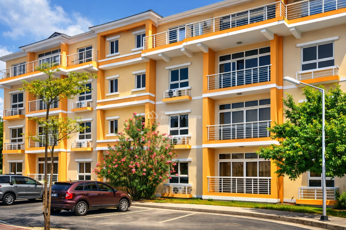 3 Bedroom Flat, Elevator & 24 Hours Electricity, on 2nd Floor, Cadogan Estate, Osapa, Lekki, Lagos, Flat / Apartment for Rent