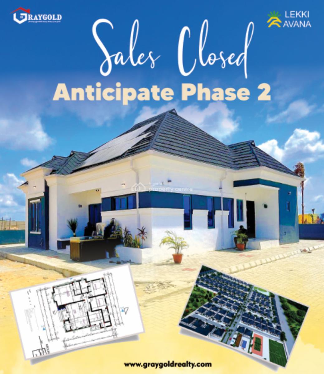 Luxury Lekki Avana Bungalows and Resorts Updates, Idera Scheme, Eleko, Ibeju Lekki, Lagos, Detached Bungalow for Sale