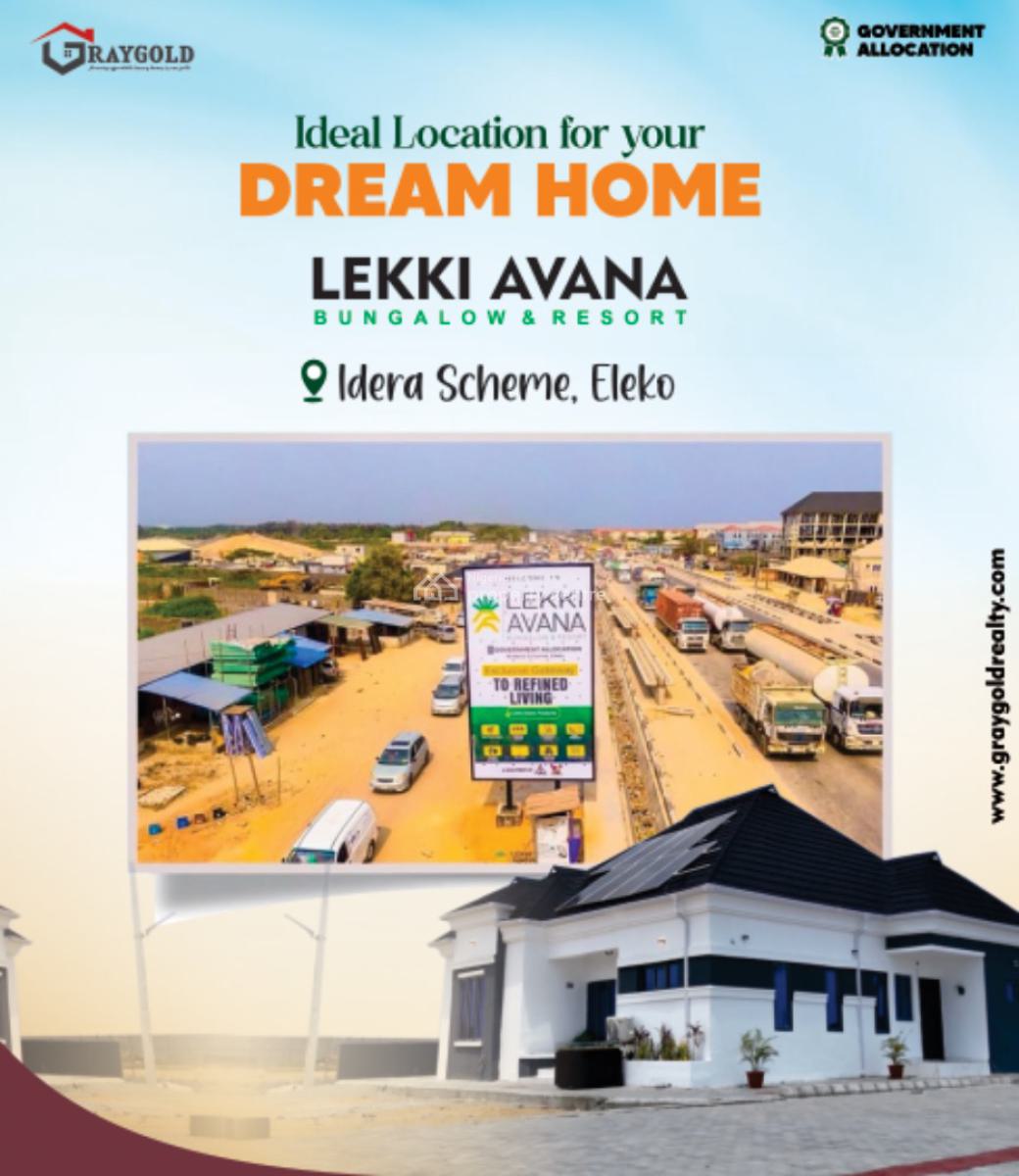 Luxury Lekki Avana Bungalows and Resorts Updates, Idera Scheme, Eleko, Ibeju Lekki, Lagos, Detached Bungalow for Sale