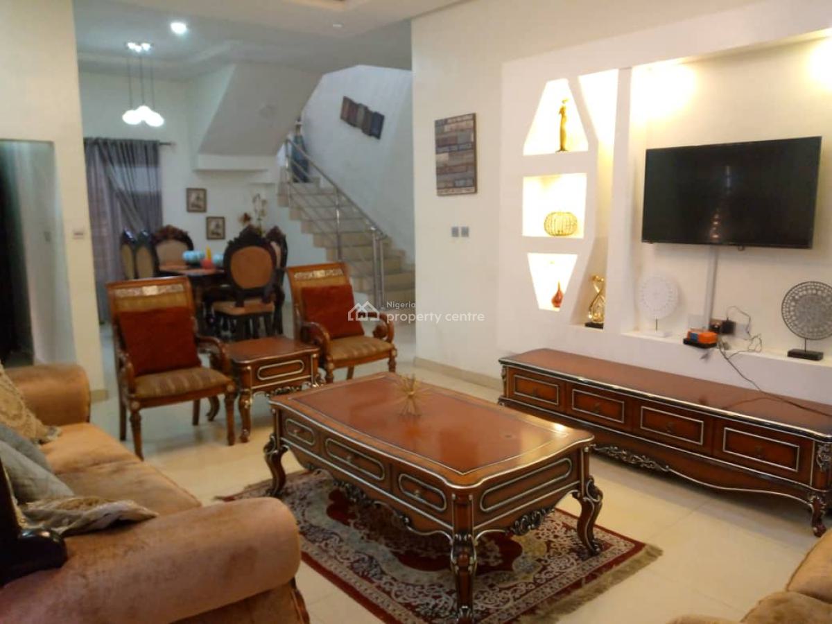 Nice Spacious 5 Bedrooms with a Bq, Ologolo, Lekki, Lagos, Detached Duplex for Sale