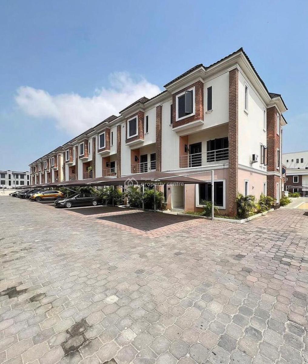 Well Built Serviced 4 Bedroom Terrace Duplex with Bq, Ikate Elegushi, Lekki, Lagos, Terraced Duplex for Rent